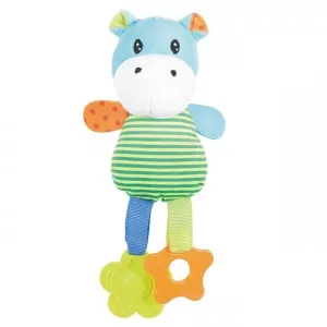 Zolux Puppy Randig flodhäst med pipljud – hundleksak