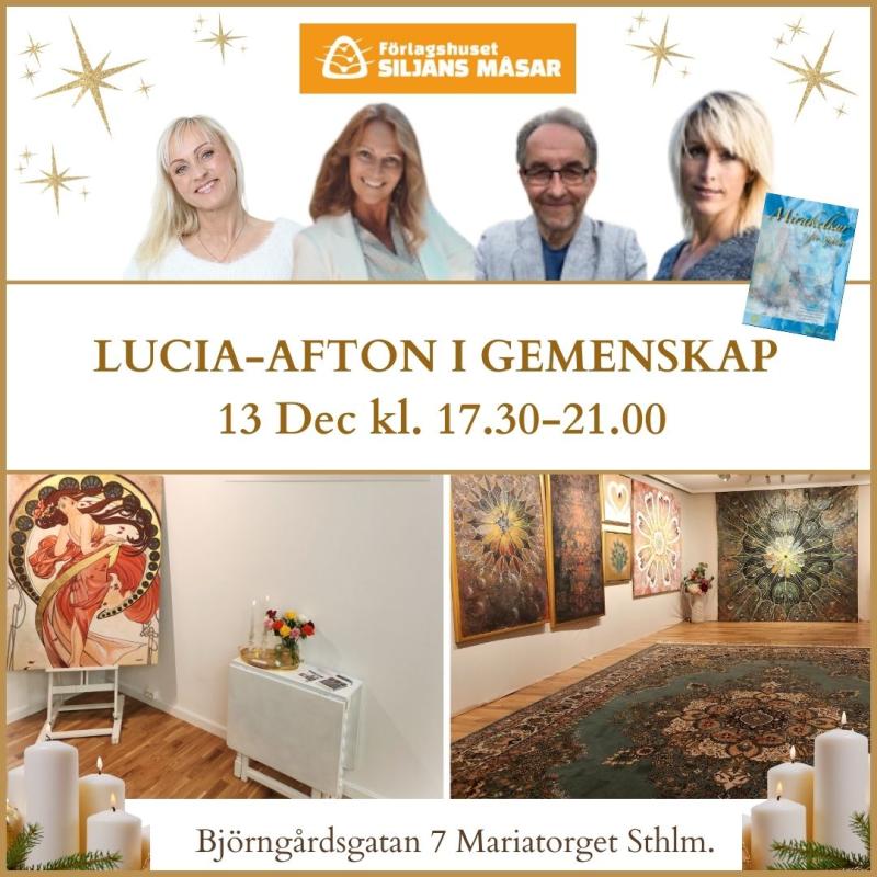 Lucia-afton med ljus, insikter och överraskningar