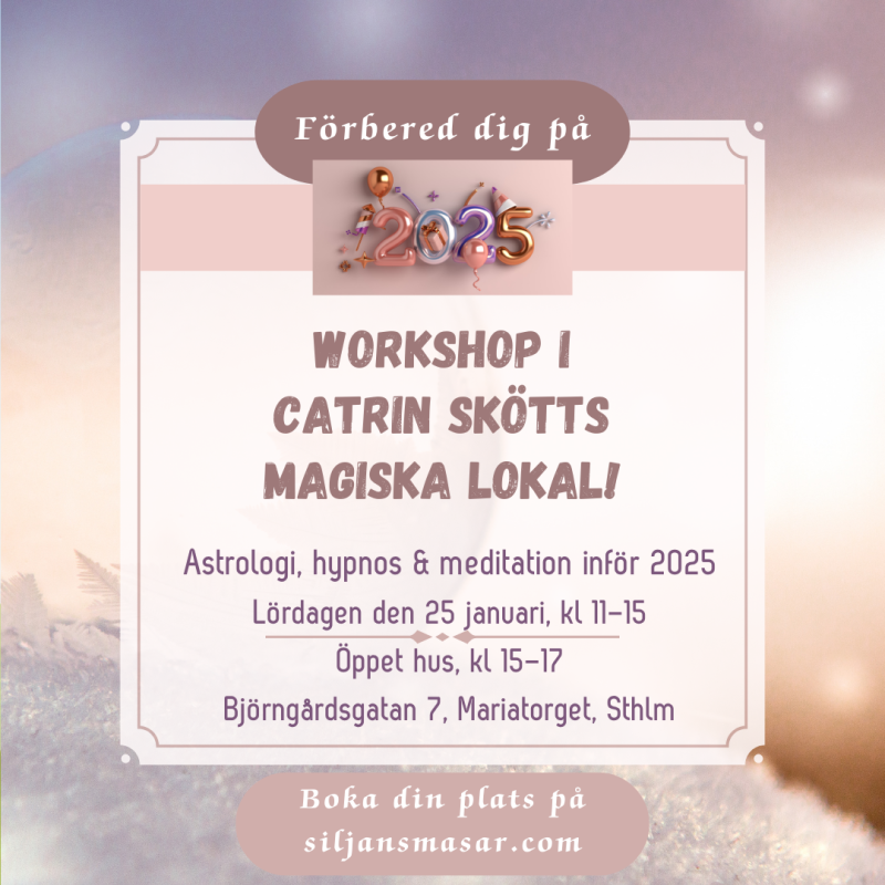 Workshop: Astrologi, hypnos och meditation