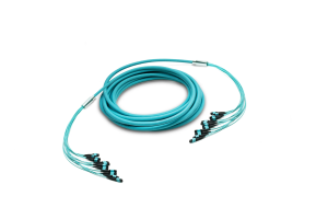 12x12F MPO - 12x12 MPO 144 Fiber Trunkkabel