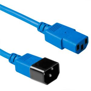 Apparatkabel C13-C14 BLÅ