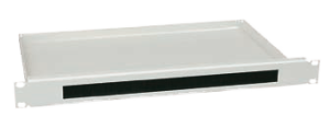 Kabelorganiserare 19" 1U med borstlist