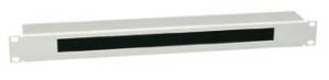 Kabelorganiserare 19" 1U med borstlist