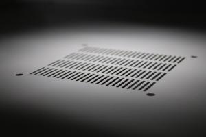 SJ 19" 12U B600xD400mm glasdörr. Väggskåp