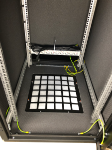 P-800 Ljuddämpat rackskåp