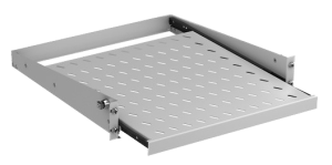 Utdragbar 2U - 19" rackhylla