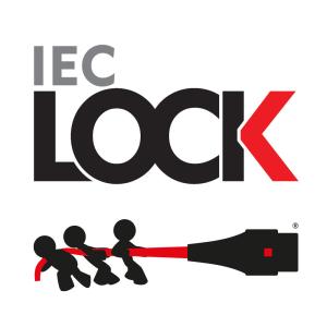 Apparatkabel IEC-LOCK C19-C20 RÖD