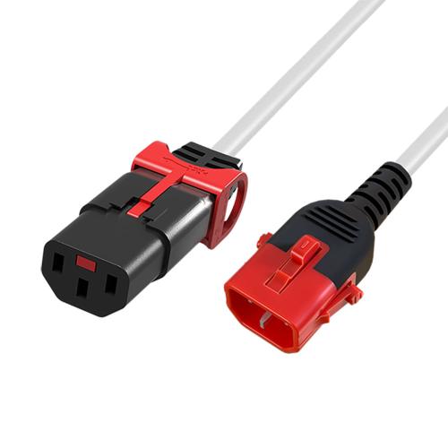 Apparatkabel Dual LOCK+ SL C13 rak LOCK+ - C14 LOCK / VIT