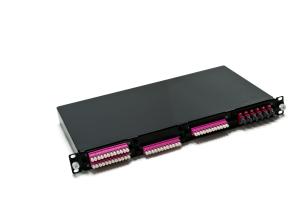 M4 Patchpanel 1U MPO kassett - Obestyckad