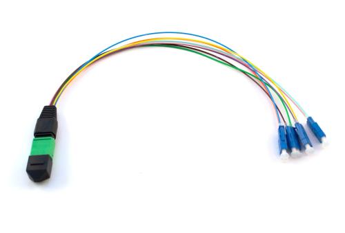 MTP 8 Fiber direct split 4 x MDC Jr Fanout