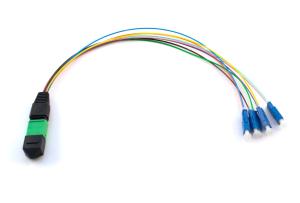 MTP 8 Fiber direct split 4 x MDC Jr Fanout