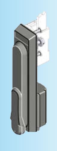 Vridhandtag för oval ASSA cylinder IP65
