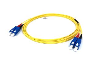 Fiberpatch OS2 Singlemode Duplex Gul - EU-Premium