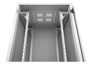 SZB IT Rackskåp 29AA Solid Plåtdörr