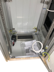 Klimatskåp 838 AC 1500W B609xD609mm IP 54