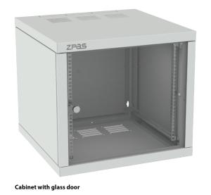 Z-Box 19" väggskåp