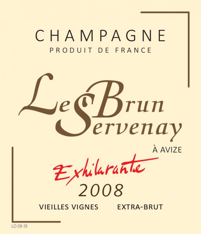 Le Brun-Servenay - Cuvée Exhilarante Grand Cru Extra Brut 2012