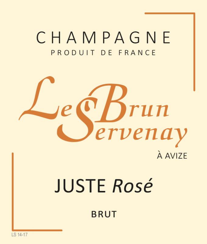 Le Brun-Servenay "Juste Rosé" Brut