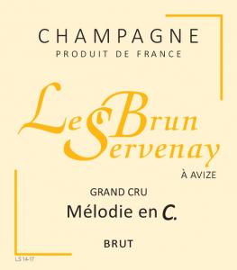 Le Brun-Servenay - Cuvée Mélodie en C Blanc de blancs Grand Cru Extra Brut