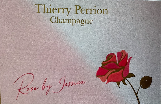 Champagne Thierry Perrion - Cuvée "Rose by Jessica" Brut (mousserande)