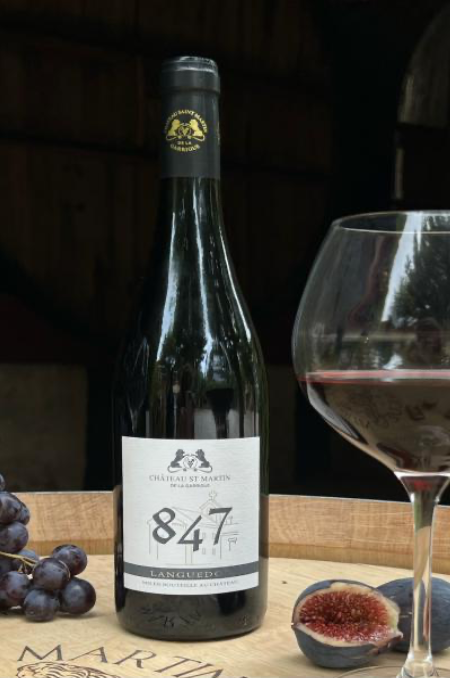 Château Saint Martin de la Garrigue - "847" Rouge 2023 (rött)