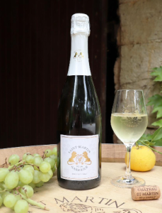 Château Saint Martin de la Garrigue - Mousseaux blanc (mousserande)