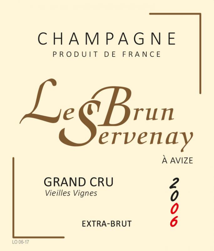 Le Brun-Servenay - Cuvée Chardonnay Vieilles Vignes Grand Cru Extra Brut 2011