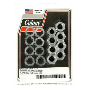 Colony - Cylinder Base Nut Kit "Zinc"