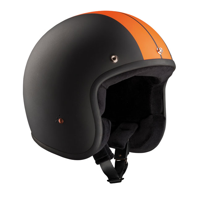 Bandit - ECE Race Jet Helmet Black / Orange