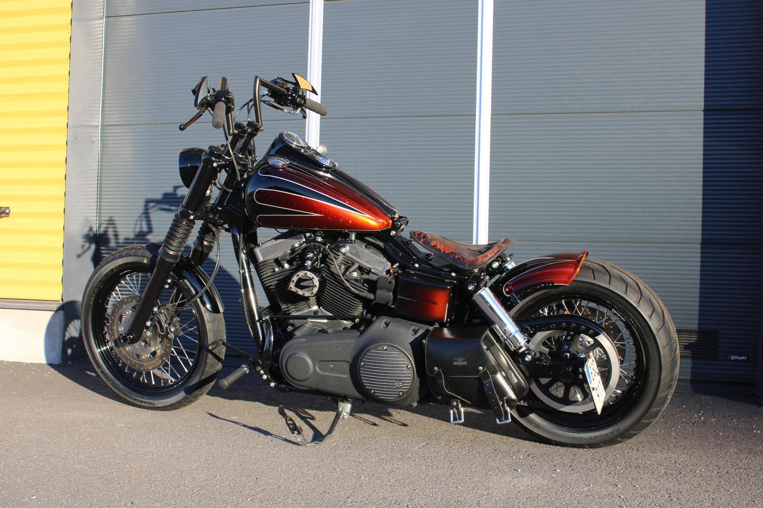 Harley-Davidson Street Bob 2013 - Kustomiserad & flake lack