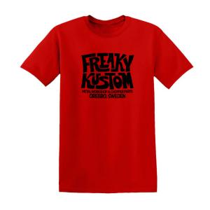 Freaky Kustom T-Shirt "Logo" Red