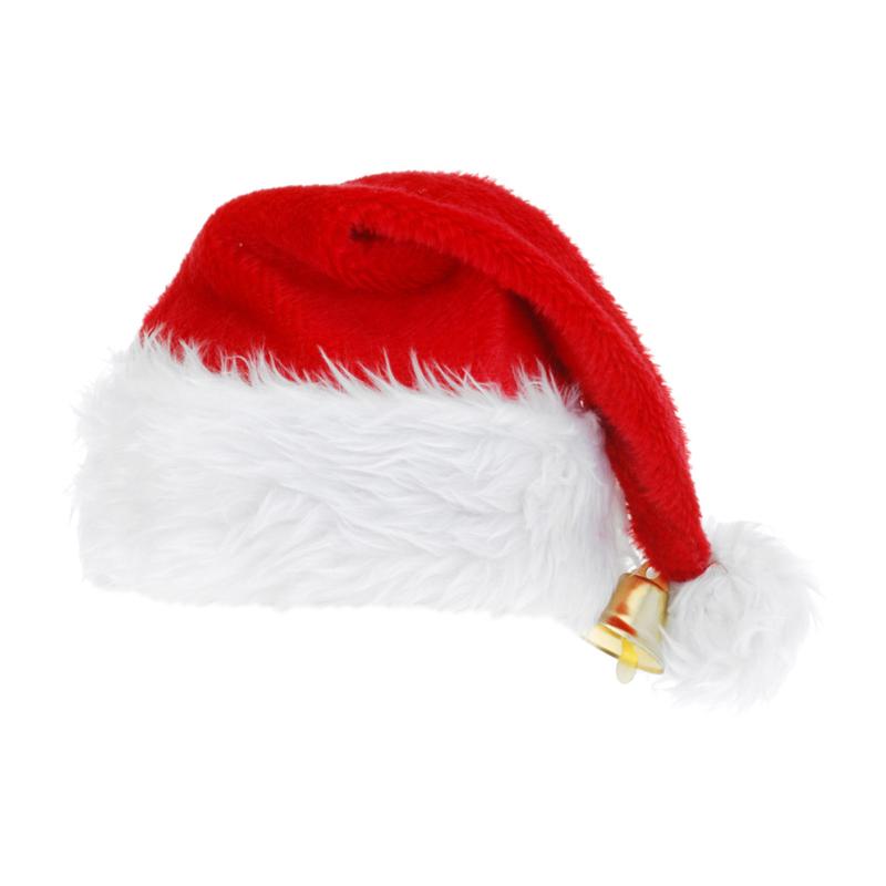 SANTA HAT DELUXE WITH BELL