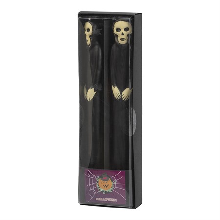 HALLOWEEN REAPER DINNER CANDLE 2-P