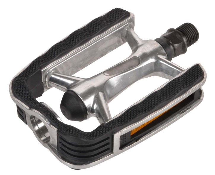 Pedal Bike Attitude Sport 9/16in Alu Silver/Svart