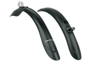 "SKS Mudguard Beavertail Set Front and rear 26""-28"" Black"