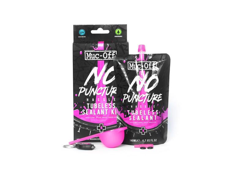 MUC-OFF No Puncture Hassle Tubeless Sealant Kit 140 ml