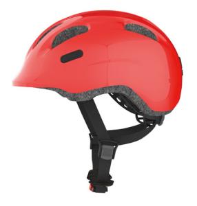 Hjälm Smiley 2.0 m/green buckle, sparkling red