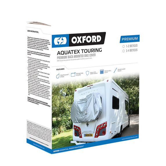 OXC Aquatex Touring Bike Cover Premium 1-2 Cyklar
