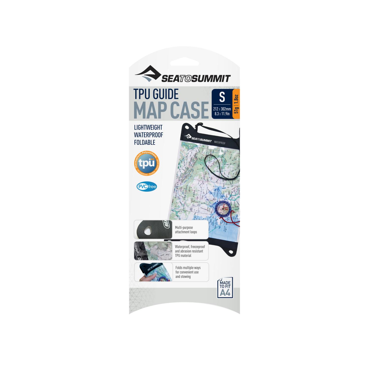 SEA TO SUMMIT MAP CASE GUIDE WATERPROOF SMALL 21X30CM