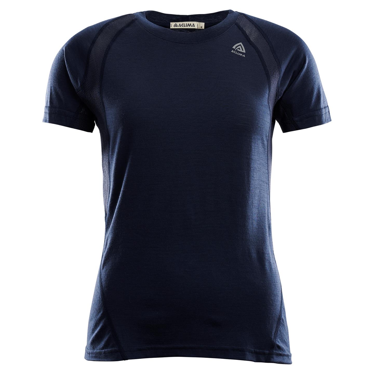 Lightwool sports T-shirt Woman, Navy Blazer