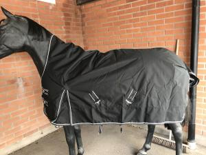 Regntäcke med 100g foder halvhals