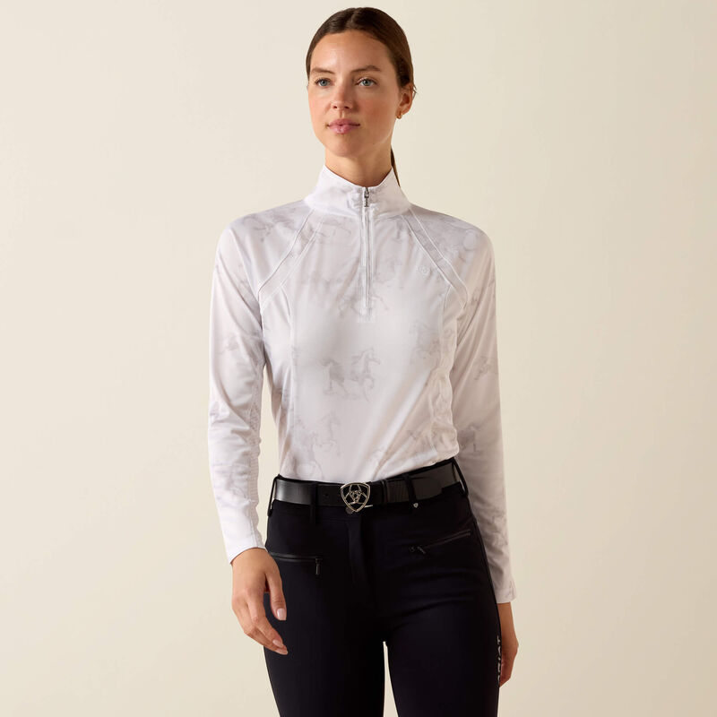 Ariat Sunstopper 3.0 1/4 Zip Baselayer