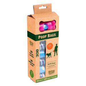 Hundbajspåsar samt hållare