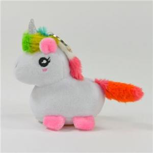 Enhörning Mjukisnyckelring