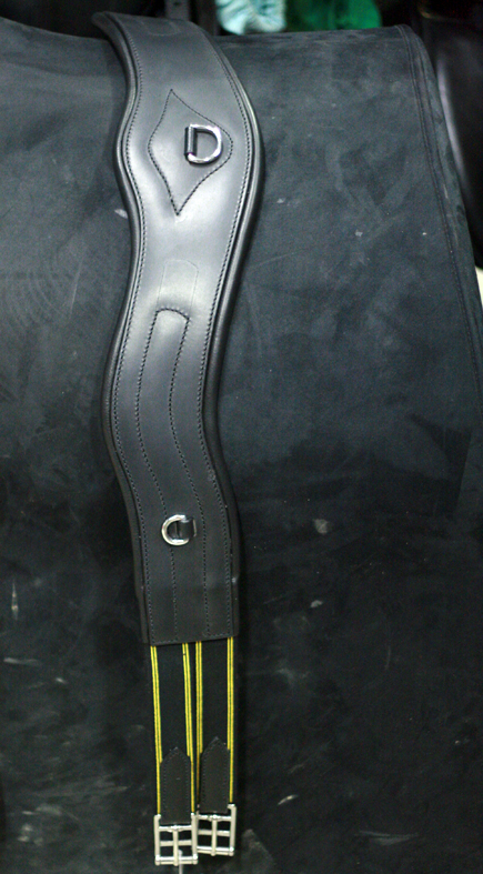 SADELGJORD LÄDER SVÄNGD