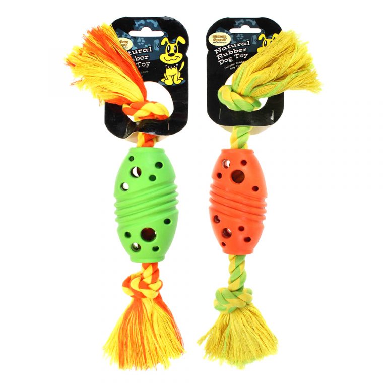 Rep med Gummi Hundleksak