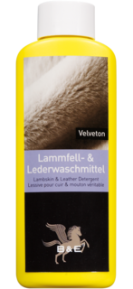 B&E VELVETON Fårskinn och läder tvättmedel 250ml