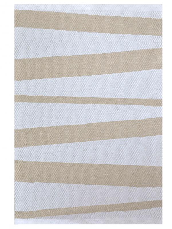 Åre carpet beige / white 70 x 100 cm