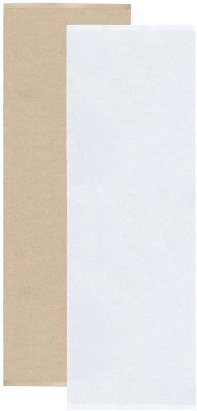 Flip rug, beige/white 70x200 cm