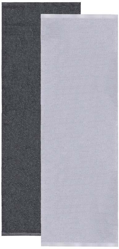 Flip rug, black/grey 70x200 cm